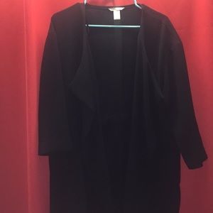 H&M Black Duster Jacket